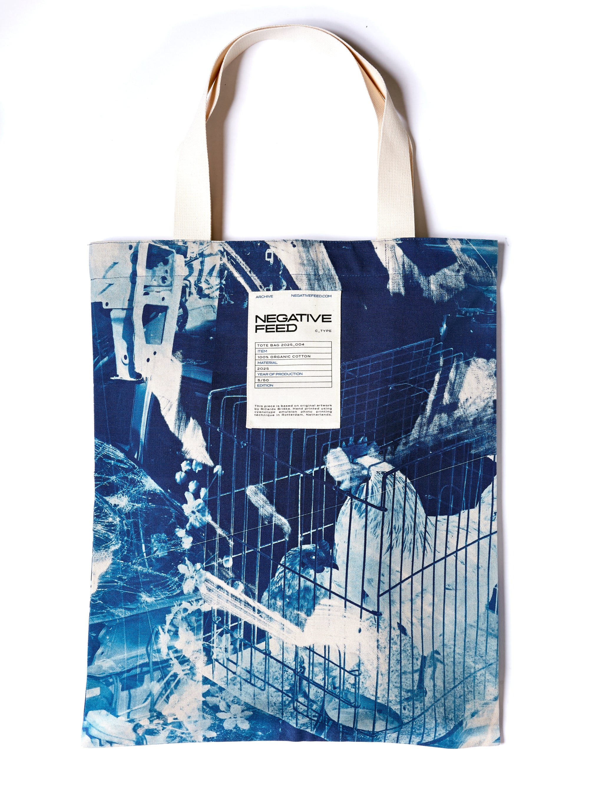 NEGATIVE FEED TOTE BAG 2025_003