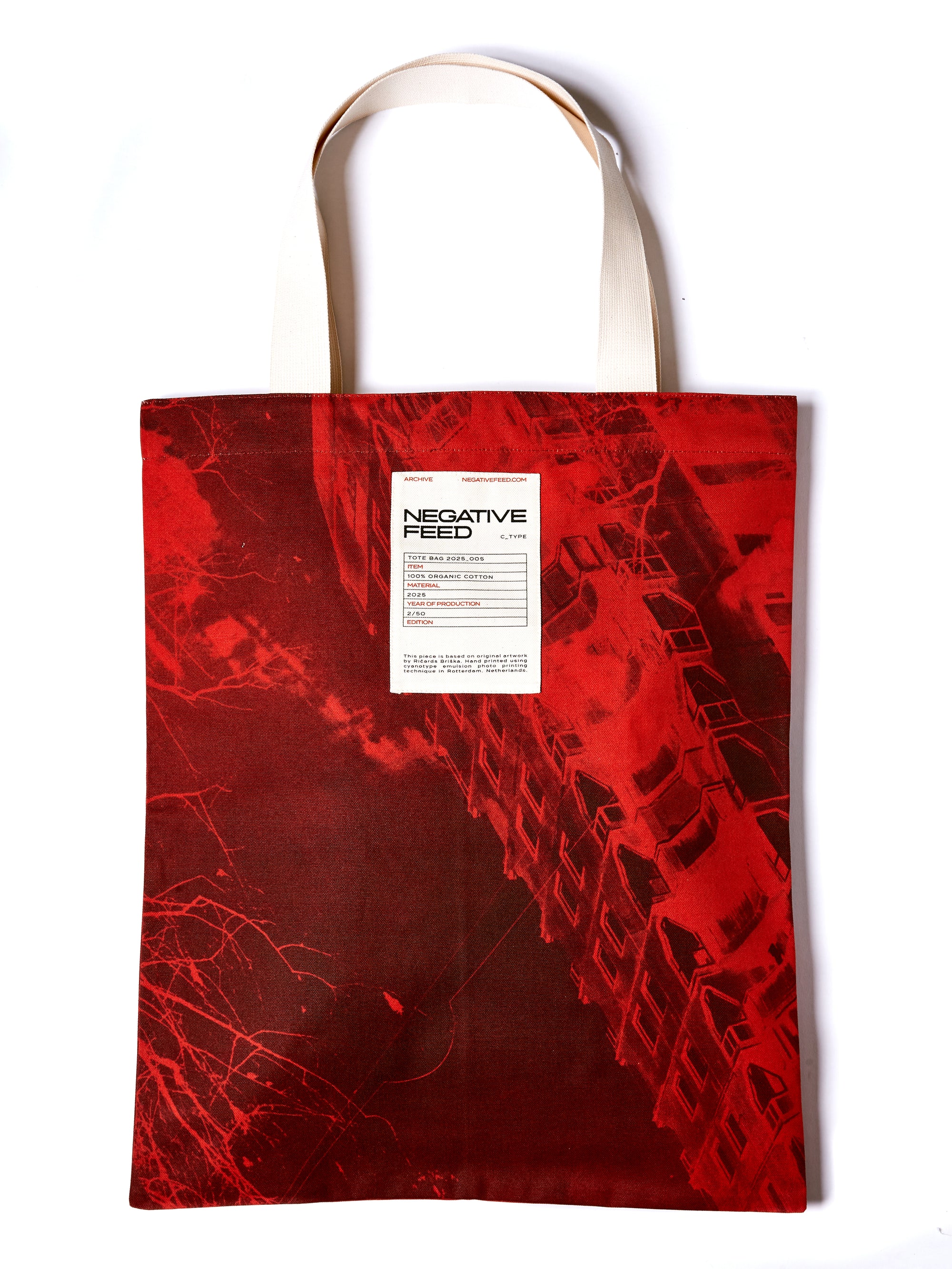NEGATIVE FEED TOTE BAG 2025_004
