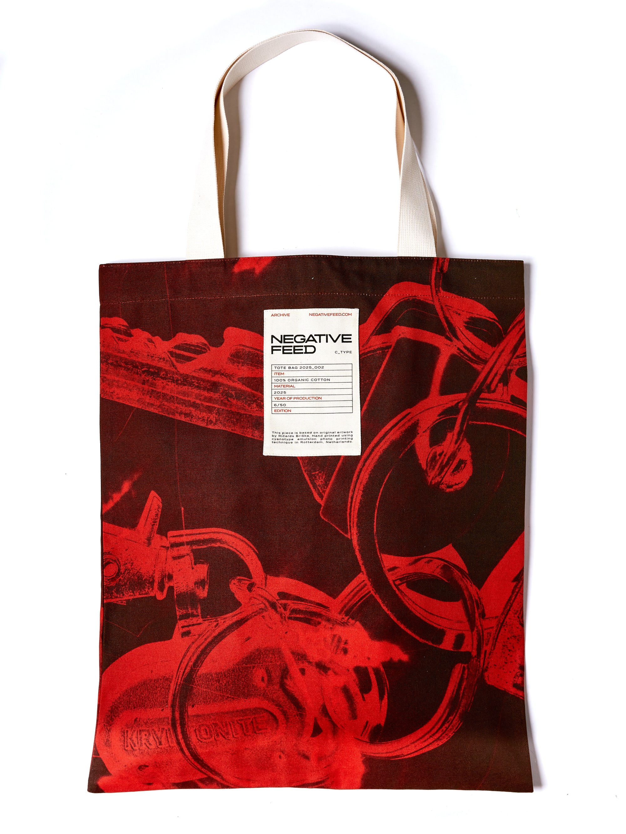 NEGATIVE FEED TOTE BAG 2025_002
