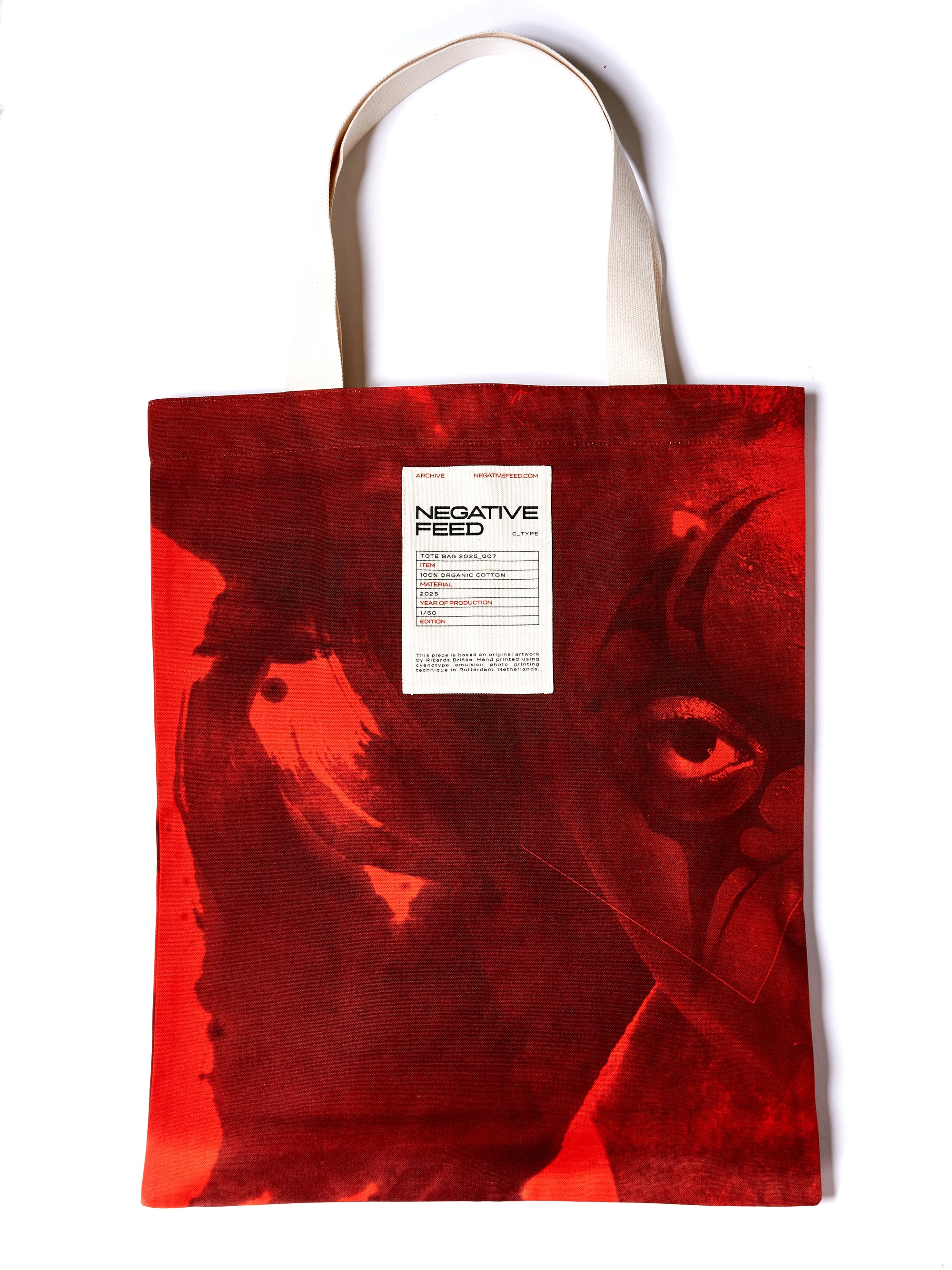 NEGATIVE FEED TOTE BAG 2025_006