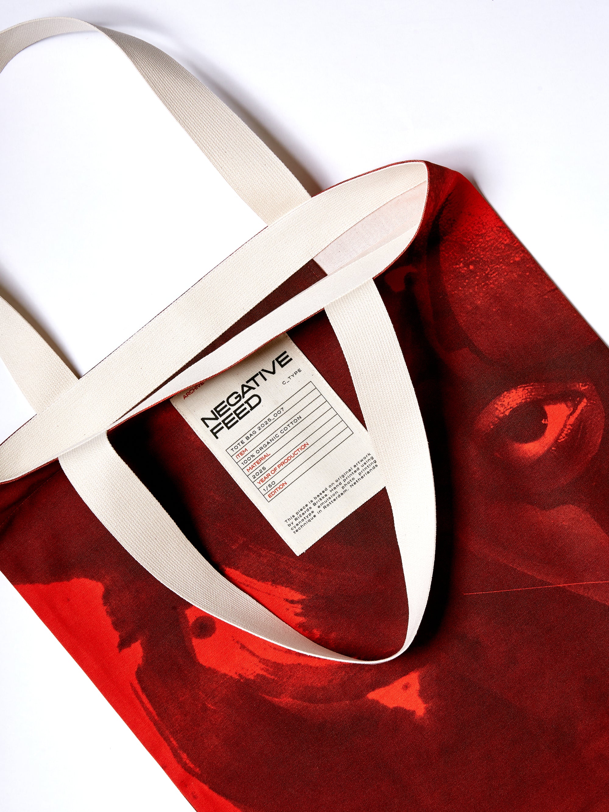 NEGATIVE FEED TOTE BAG 2025_006
